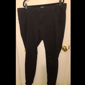 Lee Slimming Fit, Skinny Jeans, Black, Size 24